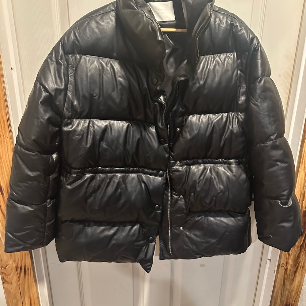 Citizens Of Humanity Black Puffer Jacket